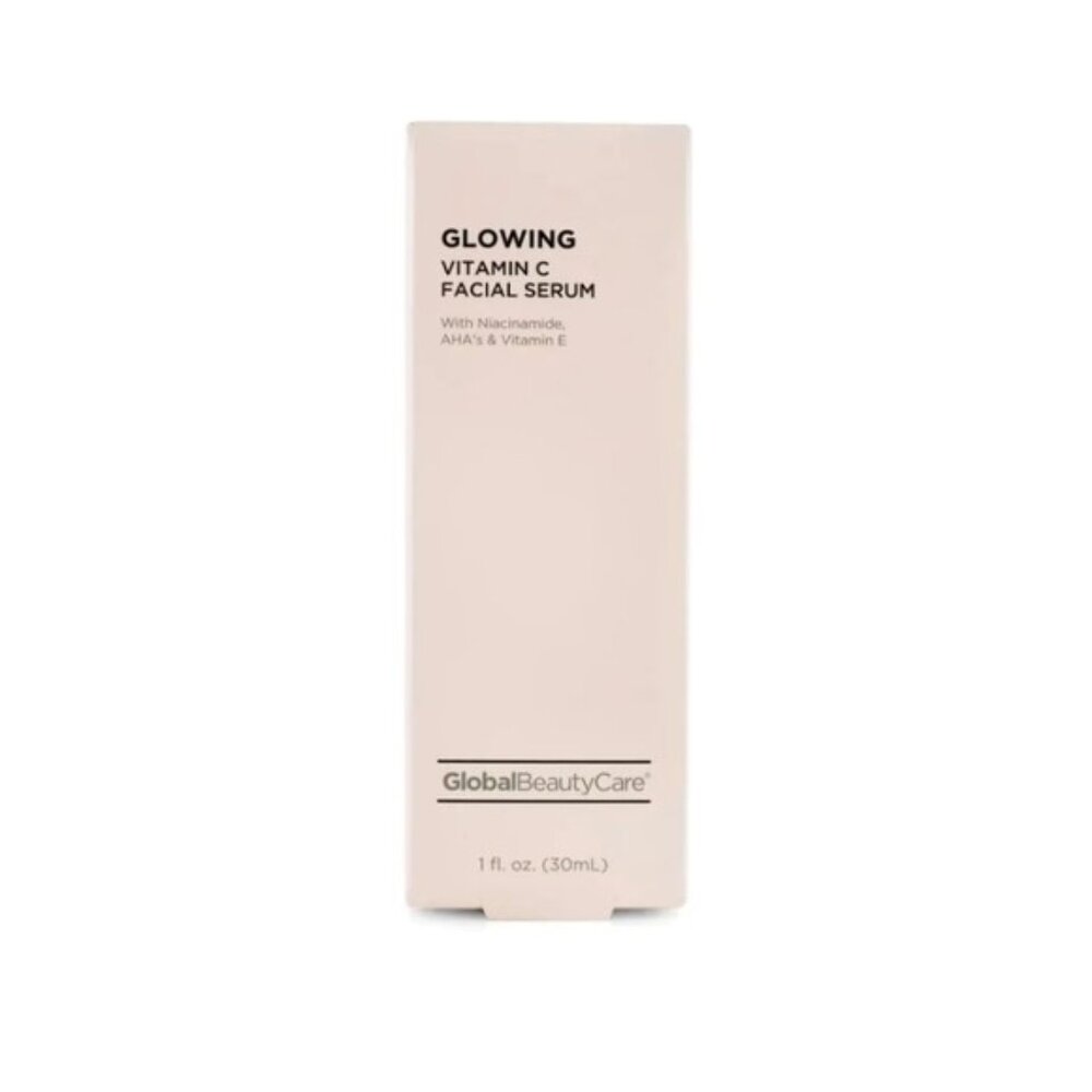 Global Beauty Care Glowing Vitamin C Facial Serum NIB